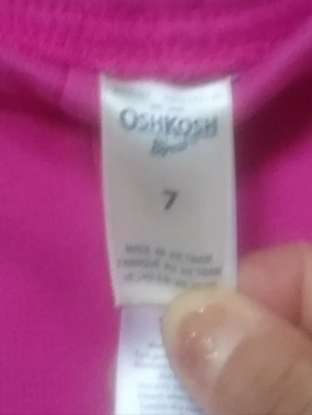 OshKosh B'gosh Hot Pink Kids Cozy Winter Leggings